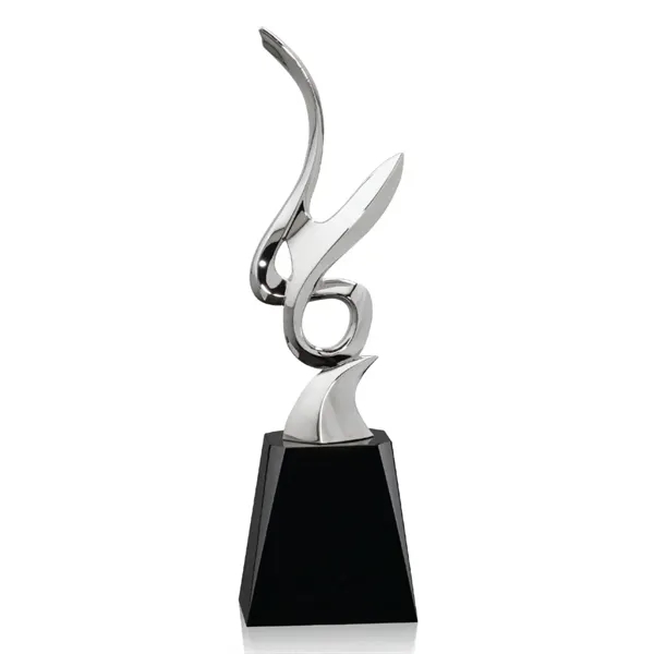 Tatiana Award - Silver 12.25". Available in Clear or Black Base.... from ASI 84592 St Regis Group / St Regis