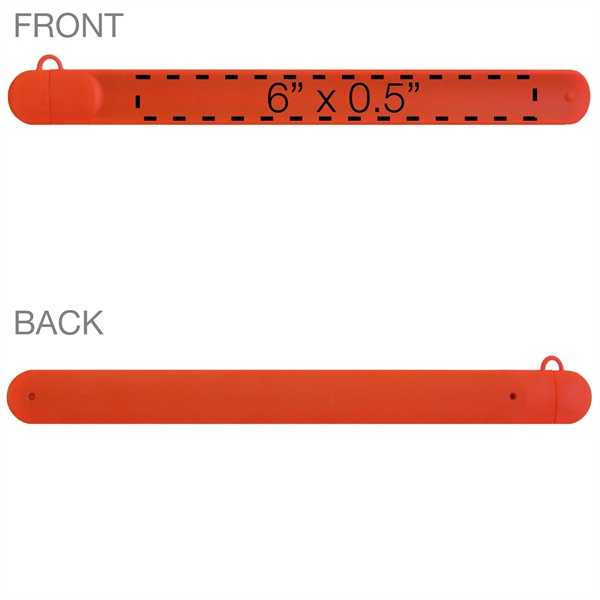 USB Drive and Slap Bracelet Wristband in-one!... from ASI 62124 iClick, Inc. / iClick®