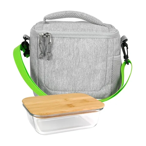 Adventure Cooler Bamboo Lunch Set... from ASI 30208 A P Specialties / AP Specialties