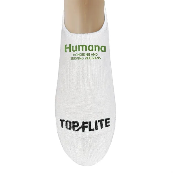 Men's Top Flite® no show cushion socks with moisture control, arch... from ASI 90160 Suntex Industries