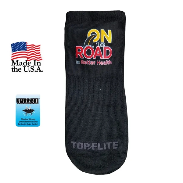 Men's Top Flite® no show cushion socks with moisture control, arch... from ASI 90160 Suntex Industries