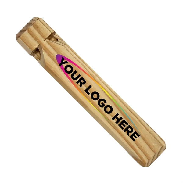 7 1/2" wooden train whistle.... from ASI 42016 Brighter Promotions Inc / Chemical Light™ Liquid Light