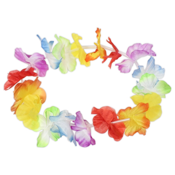 21" jumbo headband with multi-colored flowers... from ASI 42016 Brighter Promotions Inc
