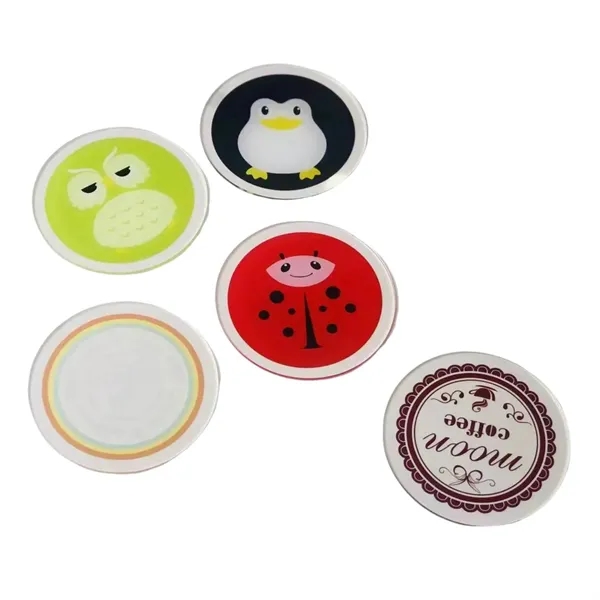 Acrylic coaster plus UV printing on 1 location plus shipping to... from ASI 37218 Athena Promo (tm)