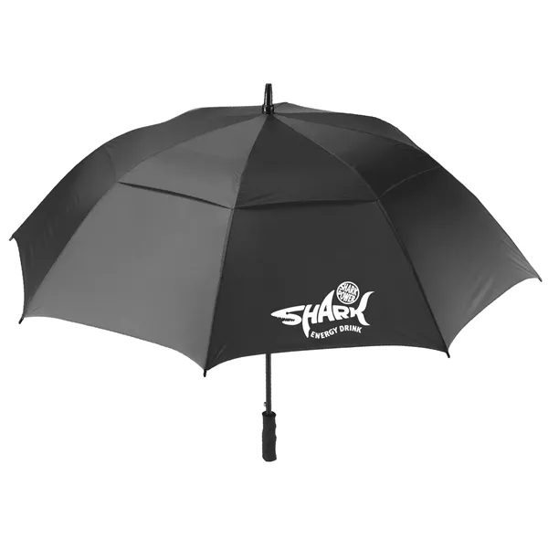 Fiberglass umbrella with rubberized handle and vented top.... from ASI 52710 Lincoln Line