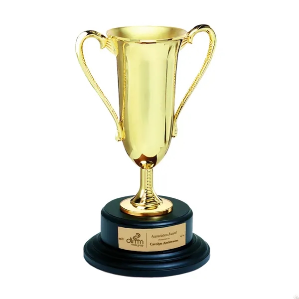 Award in hand-polished gold; handcrafted in the U.S.A.... from ASI 84592 St Regis Group / R S Owens & Co Inc