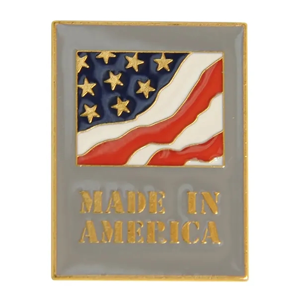 Our Deluxe Genuine Hard Enamel USA pins are die struck and... from ASI 40515 BILD Enterprises LLC