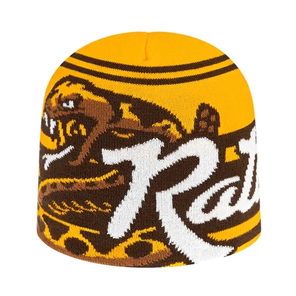 Custom Elite kit acrylic beanie in assorted colors.... from ASI 43792 Cap America Inc