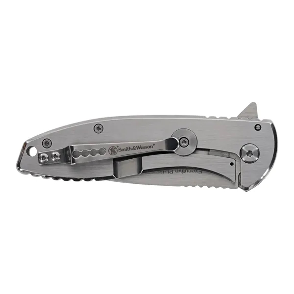 With a 3" stainless steel blade and 4.25" stainless steel handle... from ASI 46170 Compass Industries Inc