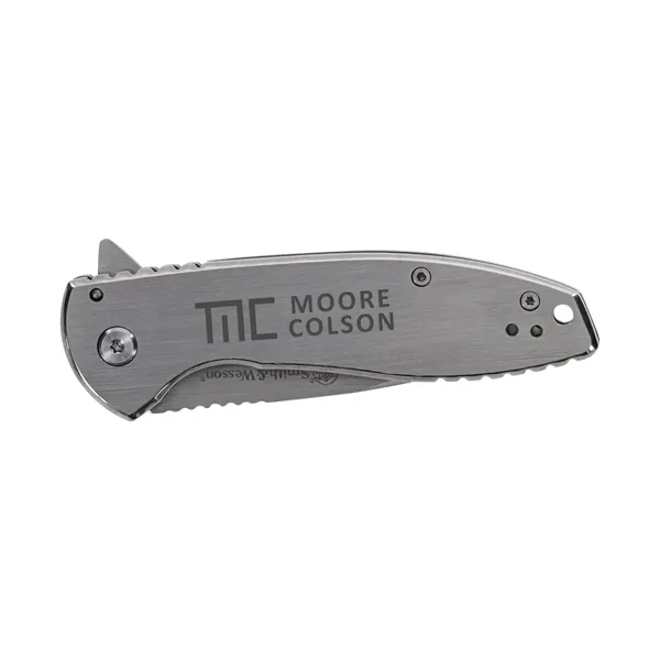 With a 3" stainless steel blade and 4.25" stainless steel handle... from ASI 46170 Compass Industries Inc