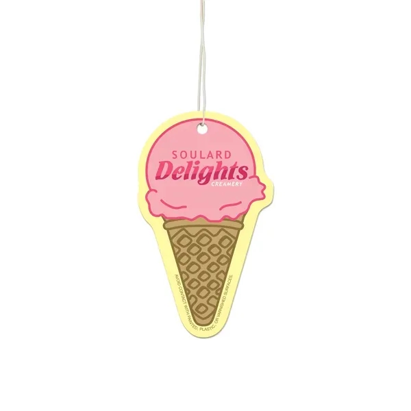 Ice cream-shaped air freshener with a string and bag.... from ASI 98360 WOWLine / WOWLine®