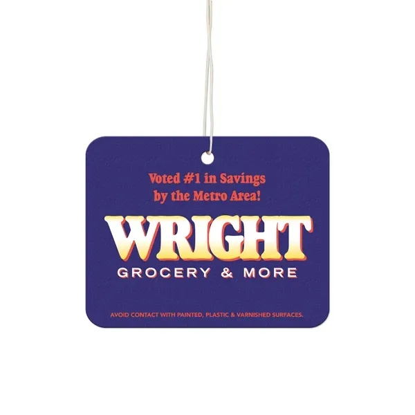 Rectangular air freshener with a string and bag.... from ASI 98360 WOWLine / WOWLine®