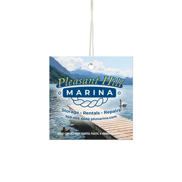 Square air freshener with a string and bag.... from ASI 98360 WOWLine / WOWLine®