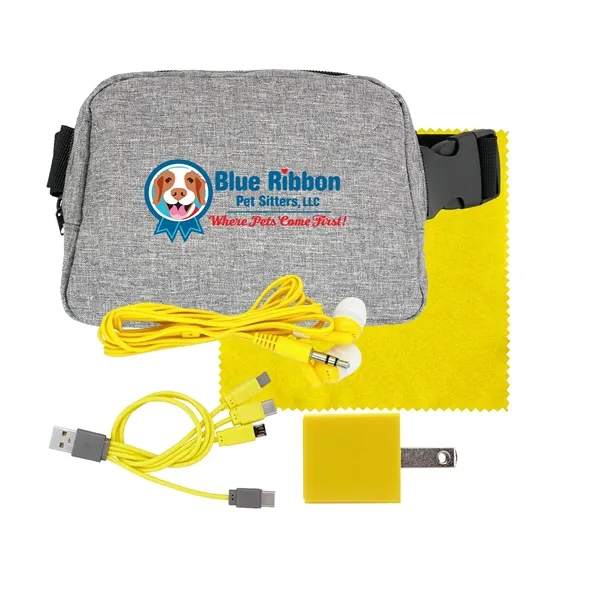 RECYCLED FANNY PACK ULTIMATE TRAVEL SET... from ASI 30208 A P Specialties / AP Specialties