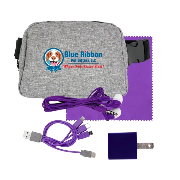 RECYCLED FANNY PACK ULTIMATE TRAVEL SET... from ASI 30208 A P Specialties / AP Specialties