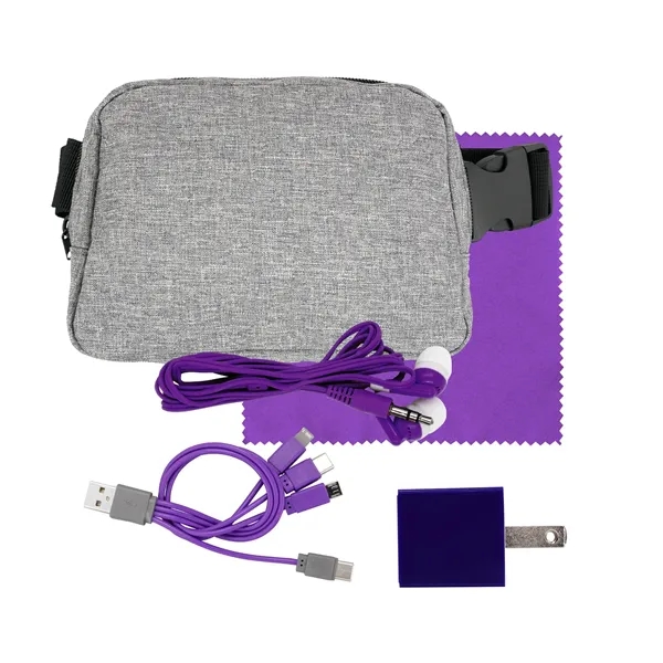 RECYCLED FANNY PACK ULTIMATE TRAVEL SET... from ASI 30208 A P Specialties / AP Specialties