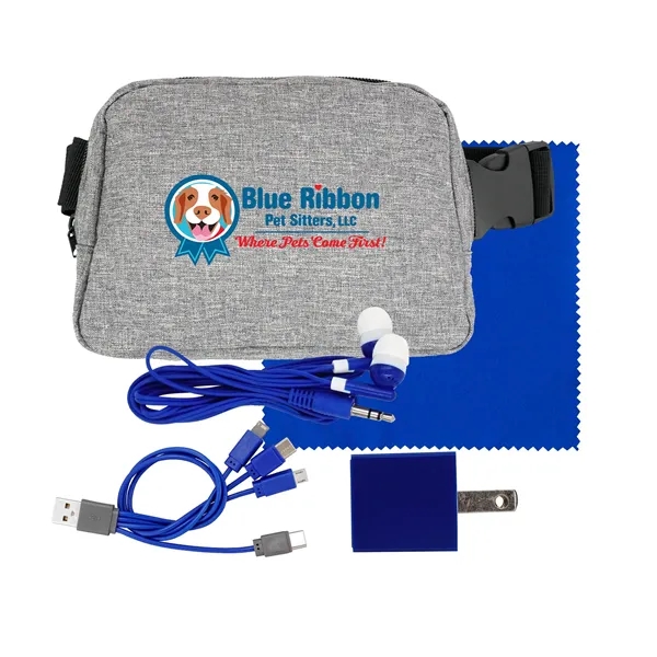 RECYCLED FANNY PACK ULTIMATE TRAVEL SET... from ASI 30208 A P Specialties / AP Specialties