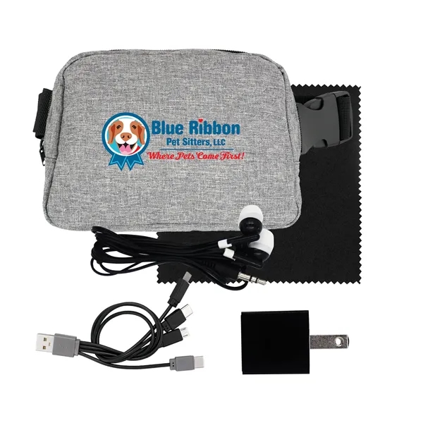 RECYCLED FANNY PACK ULTIMATE TRAVEL SET... from ASI 30208 A P Specialties / AP Specialties