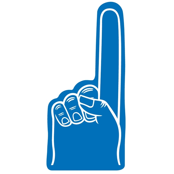 Foam 16" hand, 16" x 8" with a slit for hand... from ASI 54886 Foamworx / FoamWorx