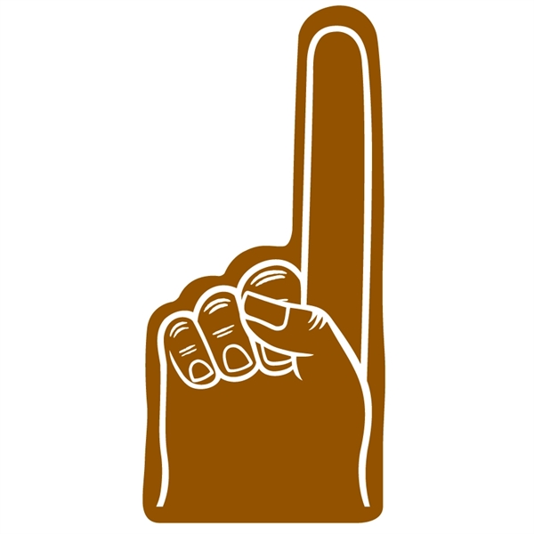 Foam 16" hand, 16" x 8" with a slit for hand... from ASI 54886 Foamworx / FoamWorx