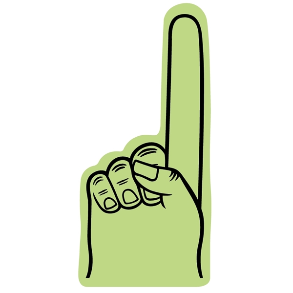 Foam 16" hand, 16" x 8" with a slit for hand... from ASI 54886 Foamworx / FoamWorx