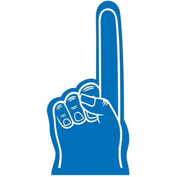 18" Foam hand cheering mitt... from ASI 54886 Foamworx / FoamWorx