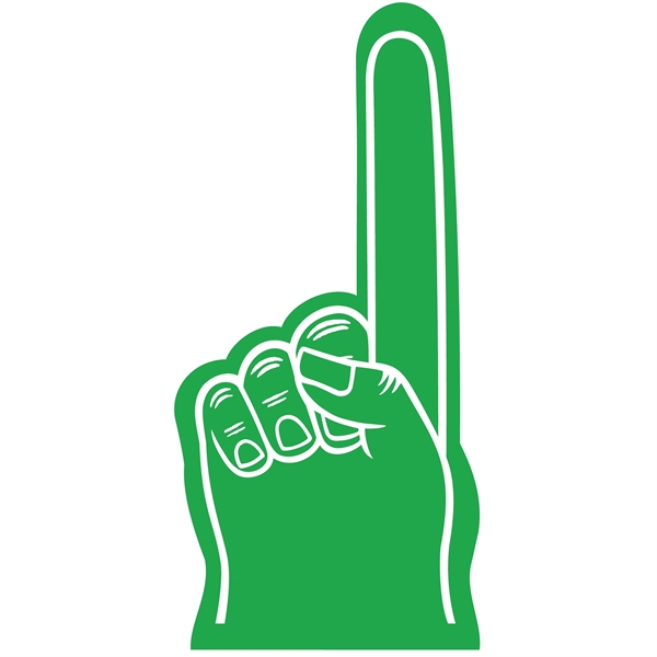 18" Foam hand cheering mitt... from ASI 54886 Foamworx / FoamWorx