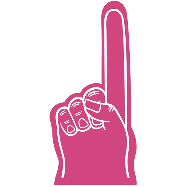 18" Foam hand cheering mitt... from ASI 54886 Foamworx / FoamWorx