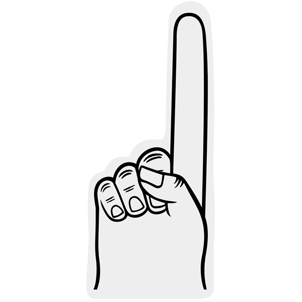 Foam hand, 22"... from ASI 54886 Foamworx / FoamWorx