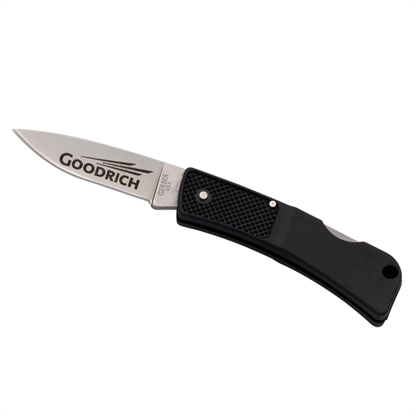 Lockback pocket knife with 3 5/8" lightweight handle and 2 5/8"... from ASI 46170 Compass Industries Inc