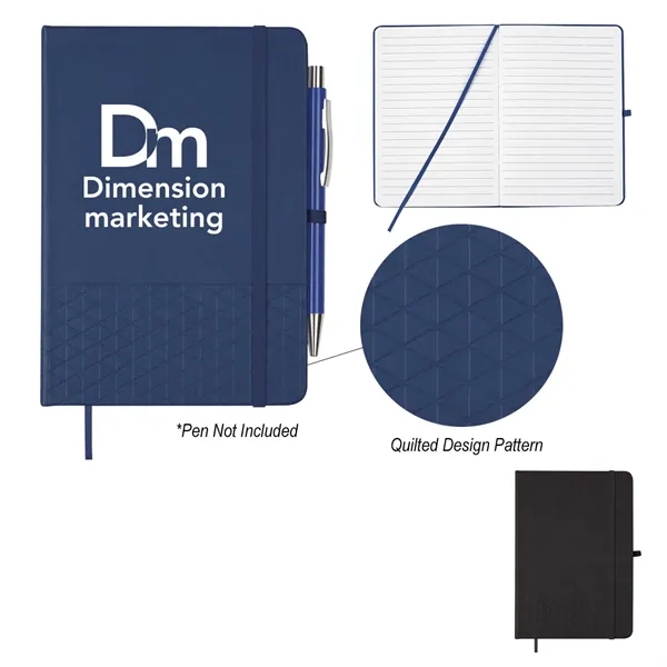 Journal with 70 lined pages, a pen loop, polypropylene cover, matching... from ASI 61125 Hit Promotional Products / Hit®