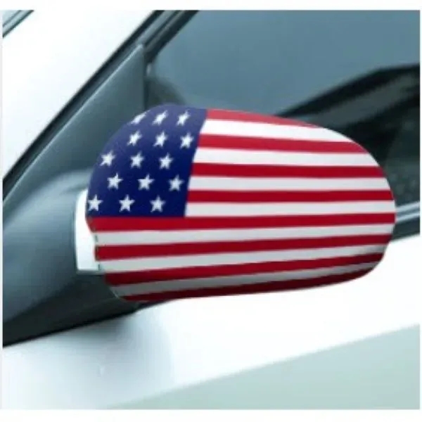 Dye sublimated car mirror cover that can used for seasonal accents,... from ASI 66230 Landes Inc