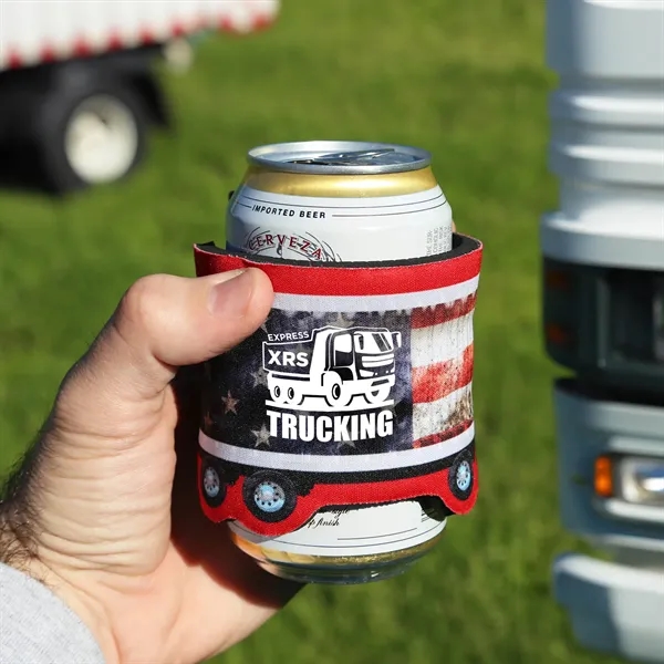 An attention-grabbing truck-shaped slap wrap, that keeps your hand dry and... from ASI 61966 HPG / Best Promotions USA