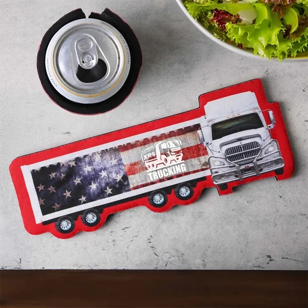 An attention-grabbing truck-shaped slap wrap, that keeps your hand dry and... from ASI 61966 HPG / Best Promotions USA