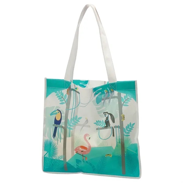 Crafted from compostable materials, this fashionale tote includes a full color... from ASI 61966 HPG / BCG Creations HPG Gold