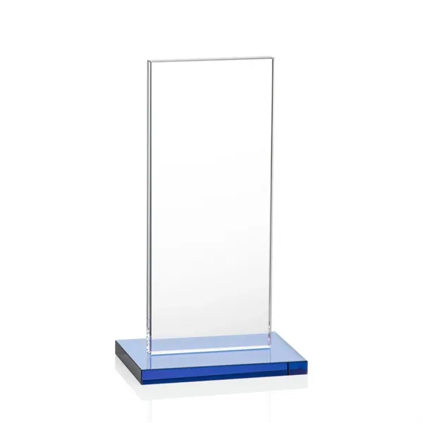 The full-color VividPrint™ Heathrow Award stands upright on an elegant Sky... from ASI 84592 St Regis Group / St Regis