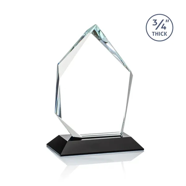 The Deerhurst Ice Peak in 3/4" thick Starfire Crystal features deep... from ASI 84592 St Regis Group / St Regis