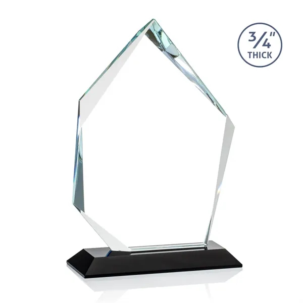 The Deerhurst Ice Peak in 3/4" thick Starfire Crystal features deep... from ASI 84592 St Regis Group / St Regis