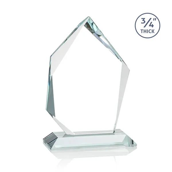 The Deerhurst Ice Peak in 3/4" thick Starfire Crystal features deep... from ASI 84592 St Regis Group / St Regis