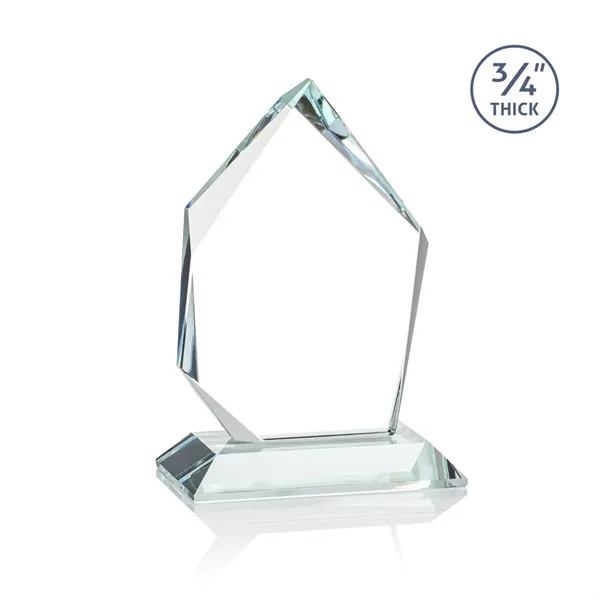 The Deerhurst Ice Peak in 3/4" thick Starfire Crystal features deep... from ASI 84592 St Regis Group / St Regis