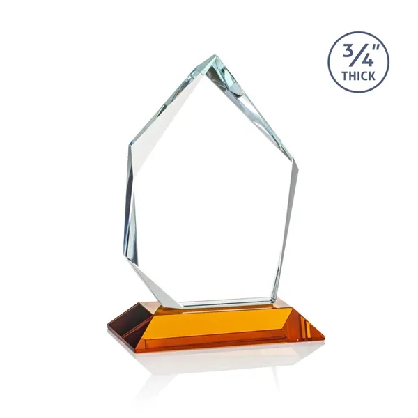 The Deerhurst Ice Peak in 3/4" thick Starfire Crystal features deep... from ASI 84592 St Regis Group / St Regis