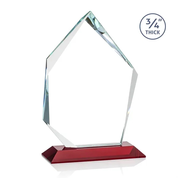 The Deerhurst Ice Peak in 3/4" thick Starfire Crystal features deep... from ASI 84592 St Regis Group / St Regis