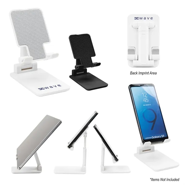 Phone and tablet stand made of recycled ABS.... from ASI 61125 Hit Promotional Products / Hit®