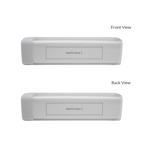 Classic plastic rectangular shaped power bank capacities, 1800mAh, 2000mAh, 2200mAh, 2600mAh,... from ASI 37218 Athena Promo (tm)