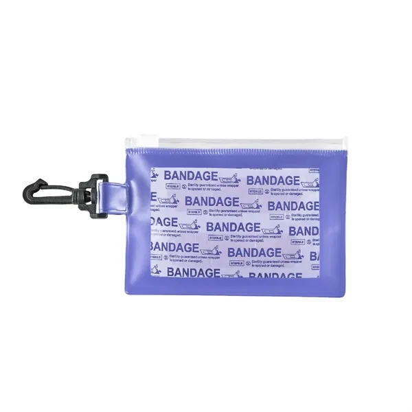 First aid kit with travel size PVC pouch.... from ASI 61125 Hit Promotional Products / Hit®