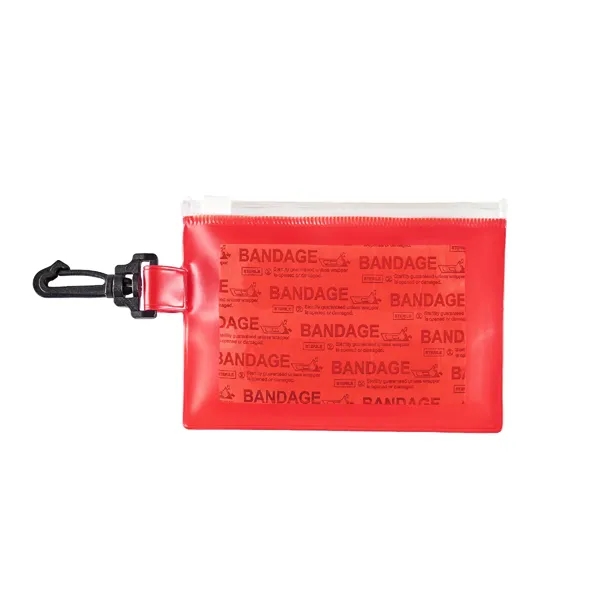 First aid kit with travel size PVC pouch.... from ASI 61125 Hit Promotional Products / Hit®
