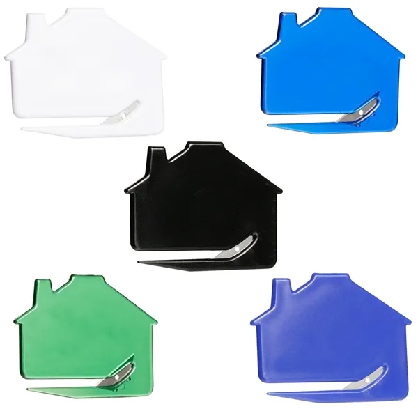 House letter opener envelope slitter plus 1 color silkscreen imprint on... from ASI 37218 Athena Promo (tm)