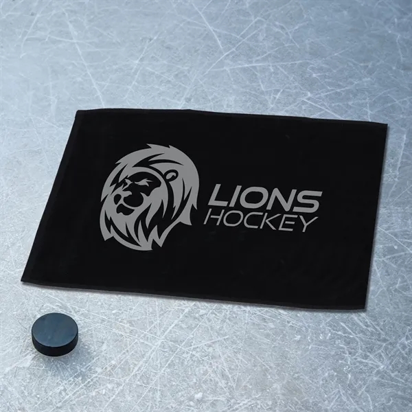 4 lbs/doz 16" x 30" screen printed sport towel... from ASI 73520 Neet Feet / Kanata Towels