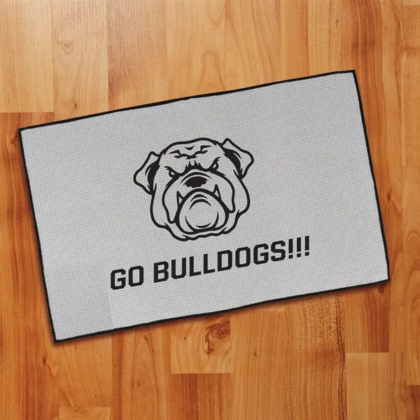 3 lbs/doz 16" x 26" screen printed waffle towel... from ASI 73520 Neet Feet / Kanata Towels