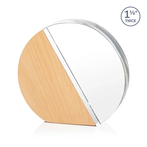 The freestanding Kenyon VividPrint™ Award is the best of both worlds... from ASI 84592 St Regis Group / St Regis